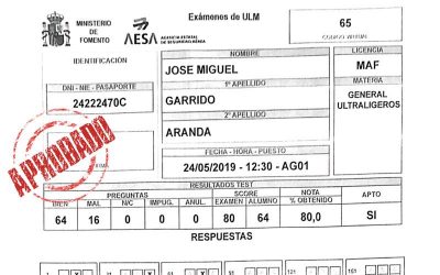 Primer aprobado con la nueva operativa de AESA