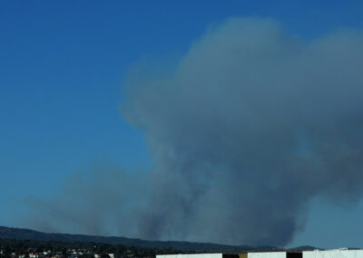 Incendio Cerro Muriano, imágenes emergencias. Escuela Pilotos Aeroleba