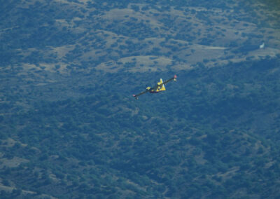 Incendio Cerro Muriano, imágenes emergencias. Escuela Pilotos Aeroleba